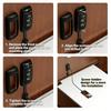 3 Port Car Chargers With Double QC3 0 18W And PD3 0 30W For RVs Truck Boat Easy Installation Dustproof Cover