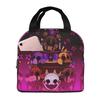 Scatola Pranzo Riutilizzabile Personalizzata FNAF At Freddys Impermeabile Gioco di Sopravvivenza Avventura Borsa Termica Cooler per Cibo Isolante Lavoro