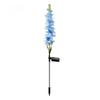 Solar Violet Lawn Plug in Light Outdoor Waterproof Courtyard Decoration Atmosphere Light String Flower Simulation Lantern