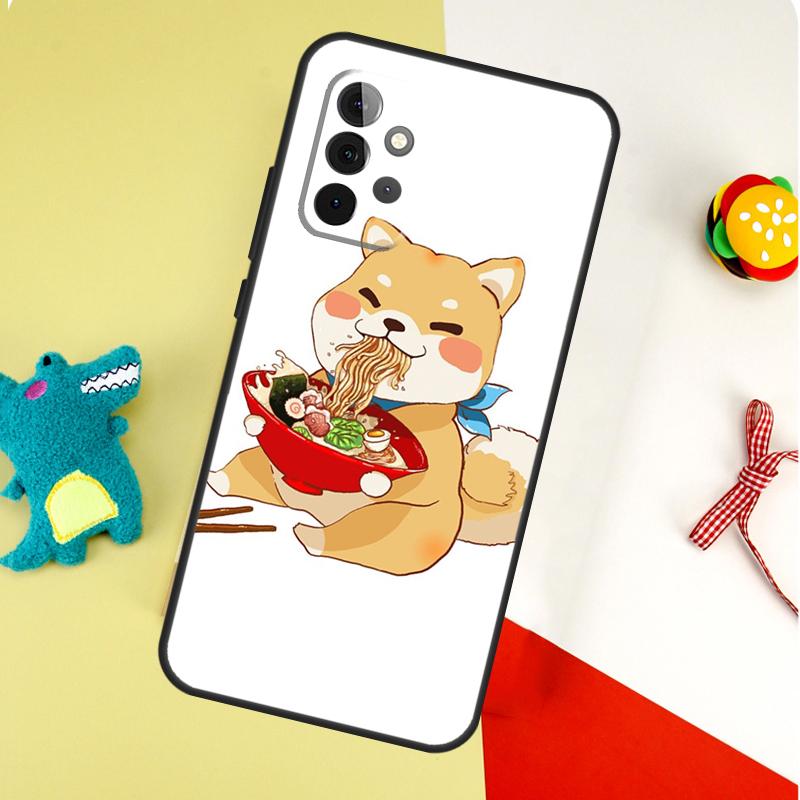 Cute Shiba Inu For Samsung Galaxy A55 A35 A15 A54 A34 A14 A53 A33 A13 A05 A06 A16 A22 A32 A52 Phone Case