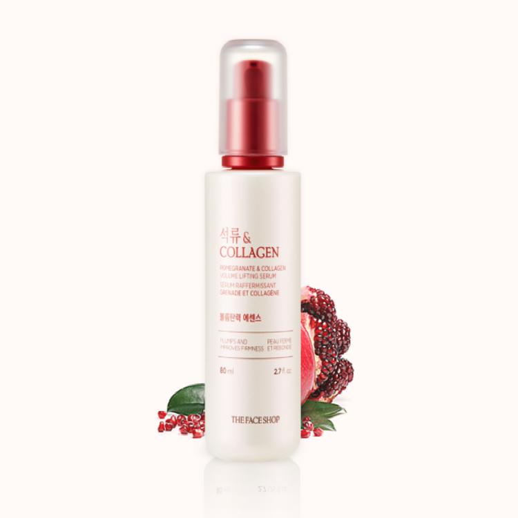 

Эссенция для увеличения объема с гранатом и коллагеном The Face Shop 80 мл