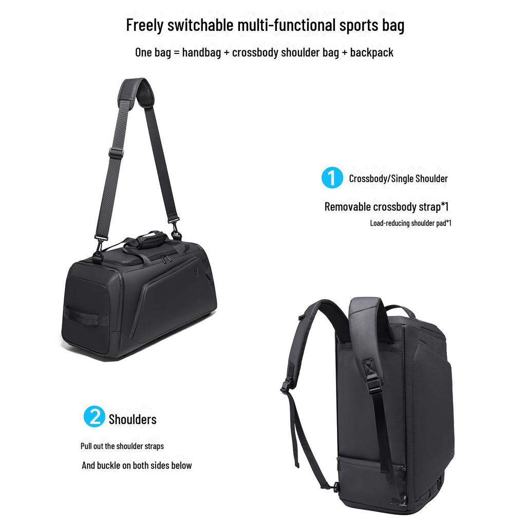 Men's Waterproof Multifunction Travel and Sports Backpack