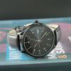 Business Watches Male Minimalist Fashionable Arabic Numerals Dial Quartz Watch Waterproof Leather Strap Watches for Men Gift