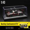 MSZ CCA 1:36~1:47 Lamborghini Aventador SVJ 63 BMW X5 Gt3 McLaren Volkswagen Model Acrylic Box Metal Alloy Car Toy Gift Series