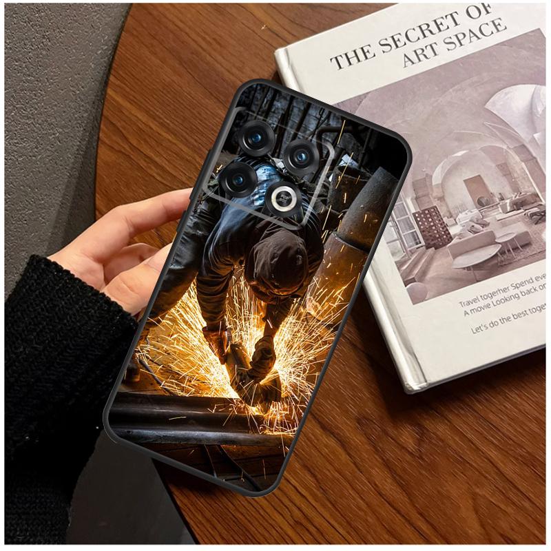 

Welder Welding Hot Metal Worker Case For OnePlus Nord CE 3 Lite 2 2T N10 N20 N100 N200 8T 9R 10R 10T 11 8 9 10 Pro Cover OnePlus Ace
