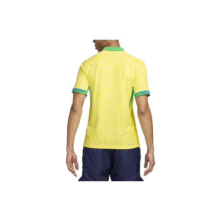 Nike Brazil 2024 Match Home Men's Nike Dri-FIT Adv Soccer Authentic Jersey FJ4270-706