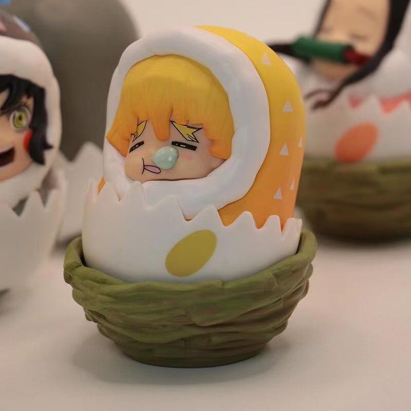 Demon Slayer Six-Piece Figure Set: Nezuko, Tanjiro, Zenitsu, Inosuke