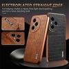 AZNS For Honor 400 Pro 5G (Global) Case Electroplating Crocodile Texture PU+TPU Phone Cover