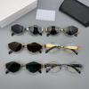 Metal Small Frame Polygonal Women's Sunglasses Fashion Punk Rhombus Sun Glasses For Women Trendy  Vintage Diamond Eyewear