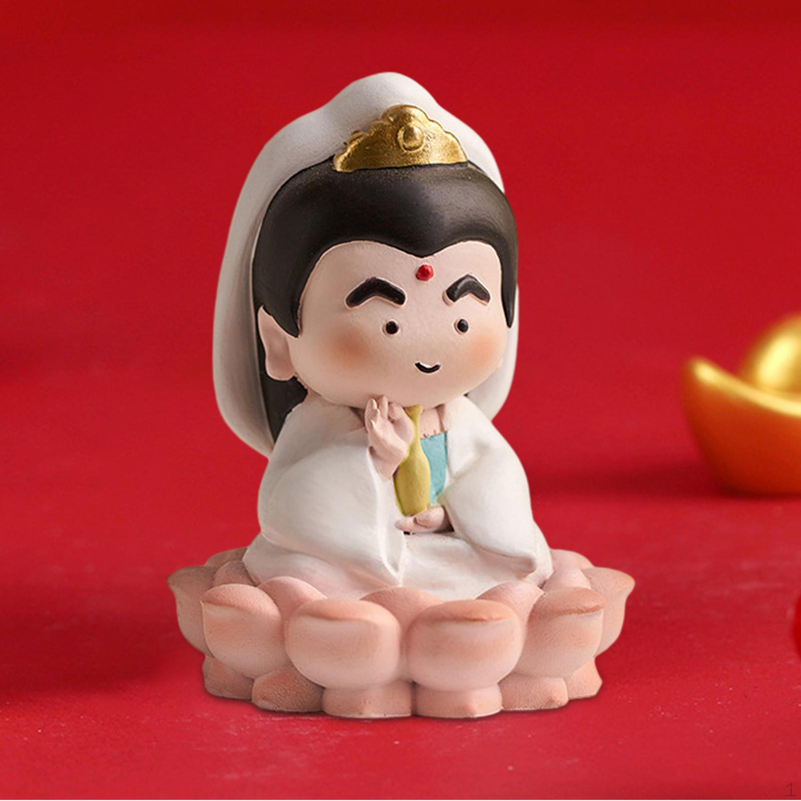 

Статуэтка китайского божества для элегантного домашнего декора Style D