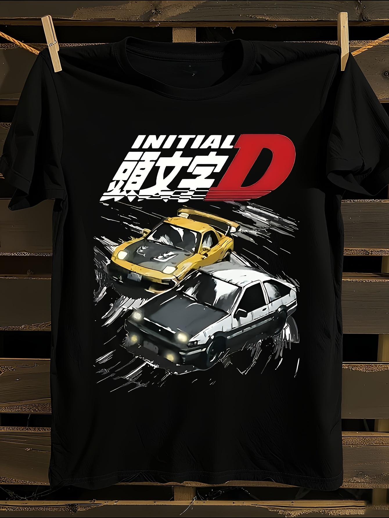 Woand Initial D Anime T-shirt S