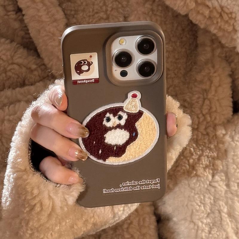Cute Plush Gourmet French Fries Phone Case for IPhone17 16 15 14 12 13 11 Pro ProMax Plus Shockproof Phone Cover
