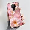 Printing Pattern Case For Nokia 5.3/Nokia 5.4/Nokia 3.4 Coque Soft Silicone Black Shell Cover Cute Flower Cartoon Casing Fundas
