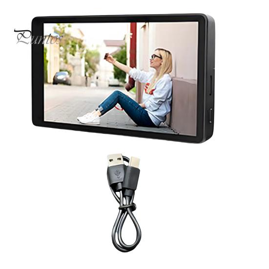 

Экран монитора для селфи-блога, экран для записи селфи без помощи рук, магнитный держатель для телефона, зажим для крепления на задней камере для прямой трансляции селфи-блога чёрный