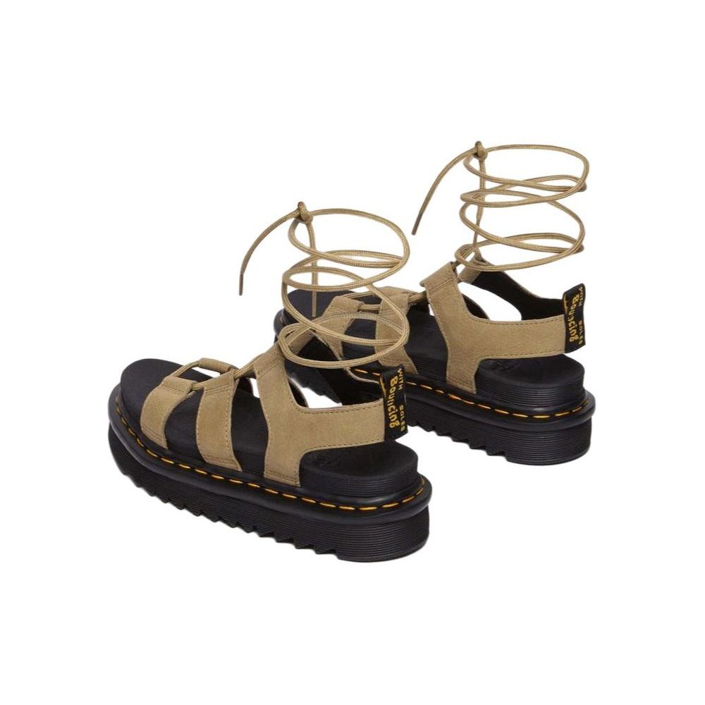 Dr. Martens  Nartilla Tumbled Leather Gladiator Sandal Savannah Tan Women Sneakers 31738439