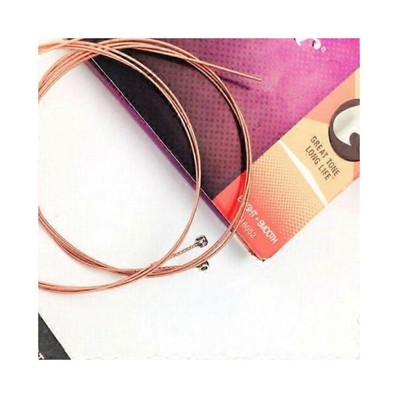 Elixir Acoustic Guitar Strings Nanoweb Phosphor Bronze Light 16027