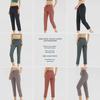 Women's Quick-Dry Yoga Pants: Breathable, Loose-Fit, Nine-Point Length with Drawstring for Running and Fitness.
