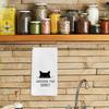 Funny Cat Kitchen Hand Towels - Cat Dish Towels, 16 X 24 Inches (Judging You)