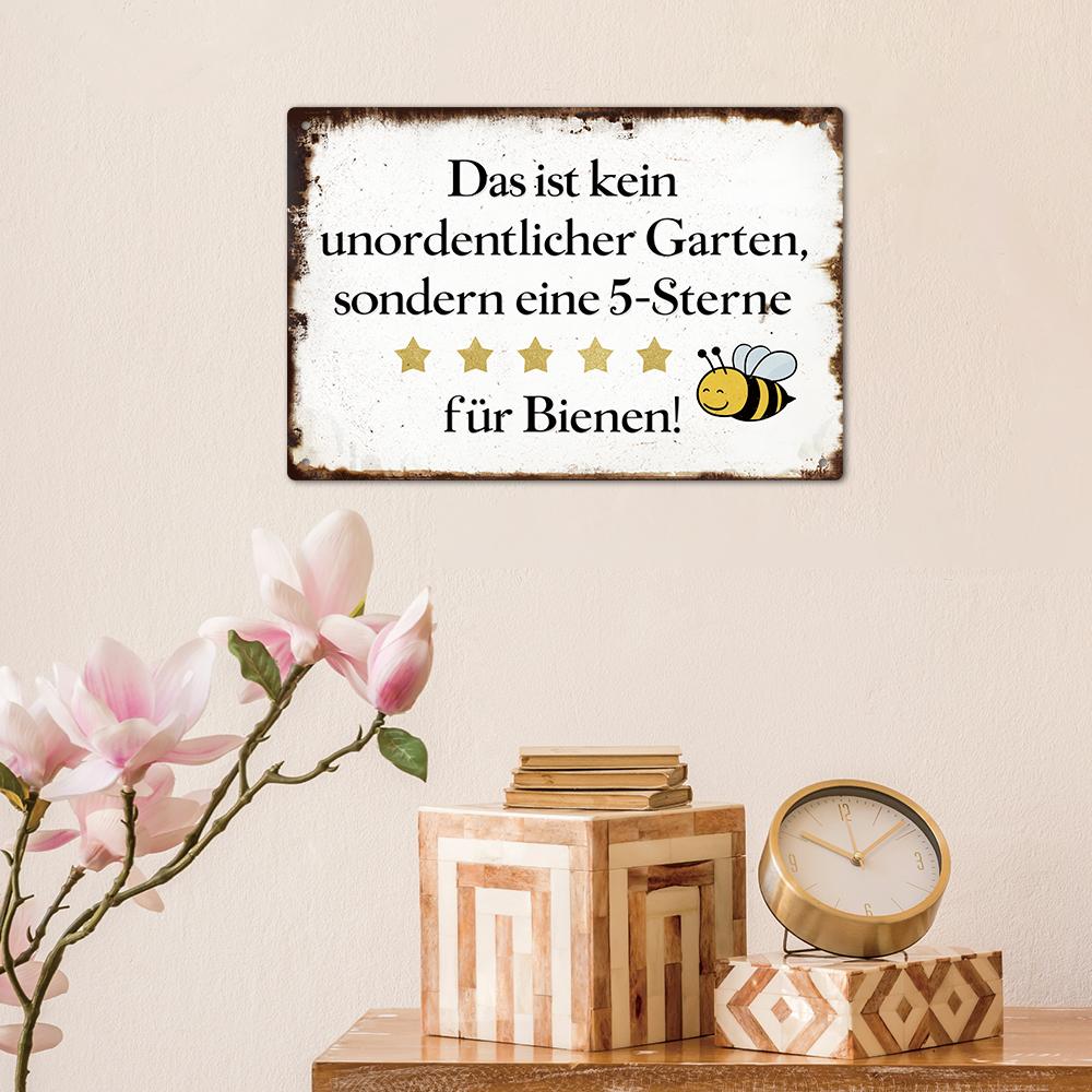 Putuo Decor Pc Individuality German Vintage Metal Tin Sign Wall Art Decor for Home Farmhouse Garden GiftxInches