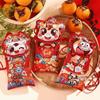 Tassel New Year's Blessing Bag Cartoon Red Envelope Money Bags Money Pocket  Spring Festival