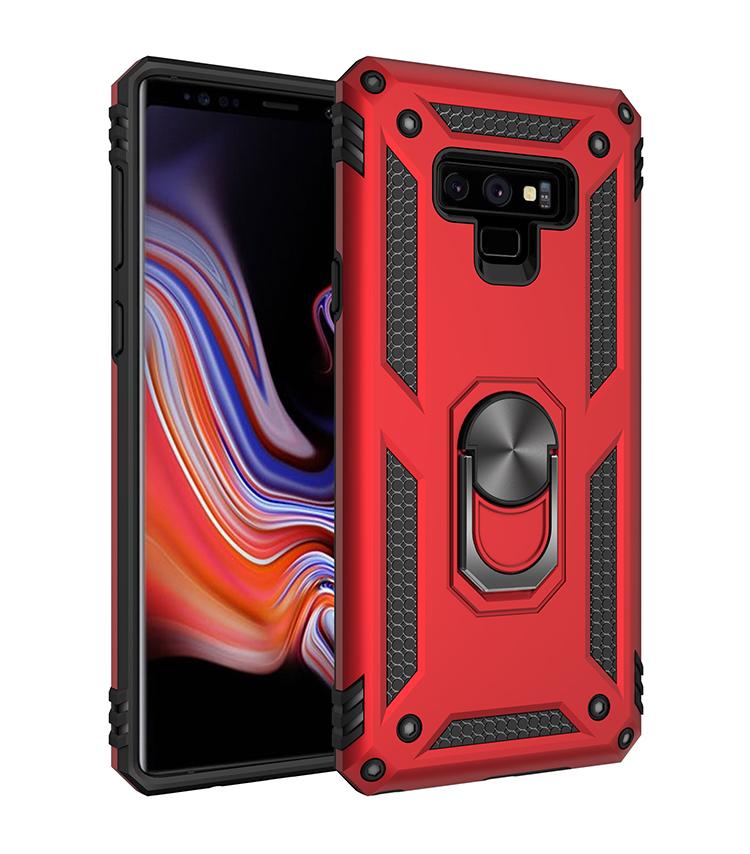 Luxury Armor Soft Shockproof Case On The For Samsung Galaxy S8 S9 S10 Plus S10e Note 8 9 A7 2018 Silicone Car Holder Ring Case