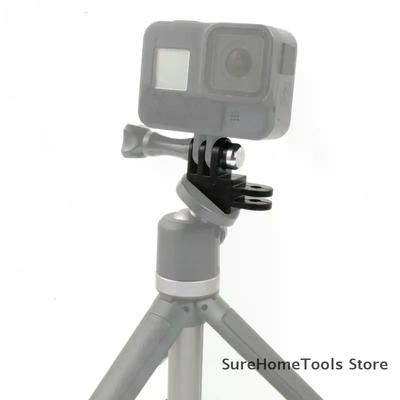 90° Vertical Adapter Universal Action Camera Mount With 1/4" Screw For 9 10 11 12 13 Insta360 X3 X5 Action 3 4 5