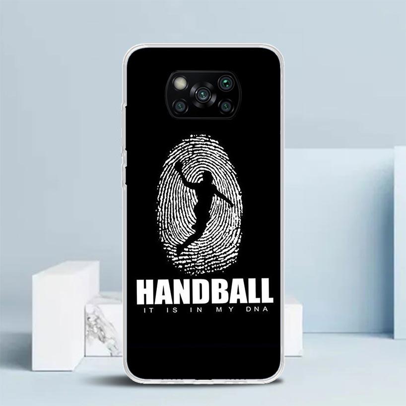 Handball Sport Phone Case For Xiaomi Poco F7 Ultra X5 X6 X7 Pro M7 Redmi 15C 15 13C 13 12C 12 10C 10 10A 9 9C 9A 9T Cover Poco X