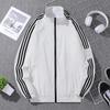 Men's Coat Tooling Men's Teen Sports Top Three Bar Jacket Men's Breathable and Wear-resistant Long Sleeves