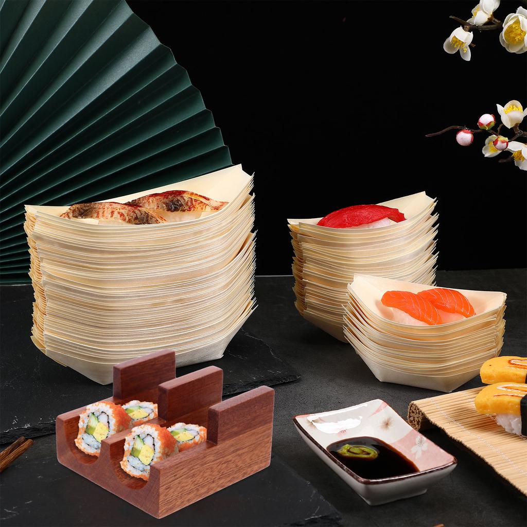 Sushi Rack Japanese Style Sushi Holder Stable Sashimi Holder Sea Urchin Sushi Stand