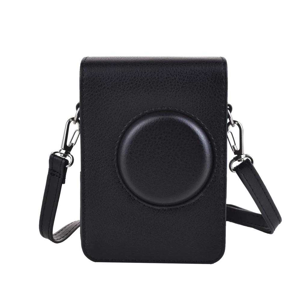 Kinokoo Instax Mini Evo Case, Instax Mini Evo Camera Case with Shoulder Strap, Waterproof and Dustproof Full Protection PU Leather