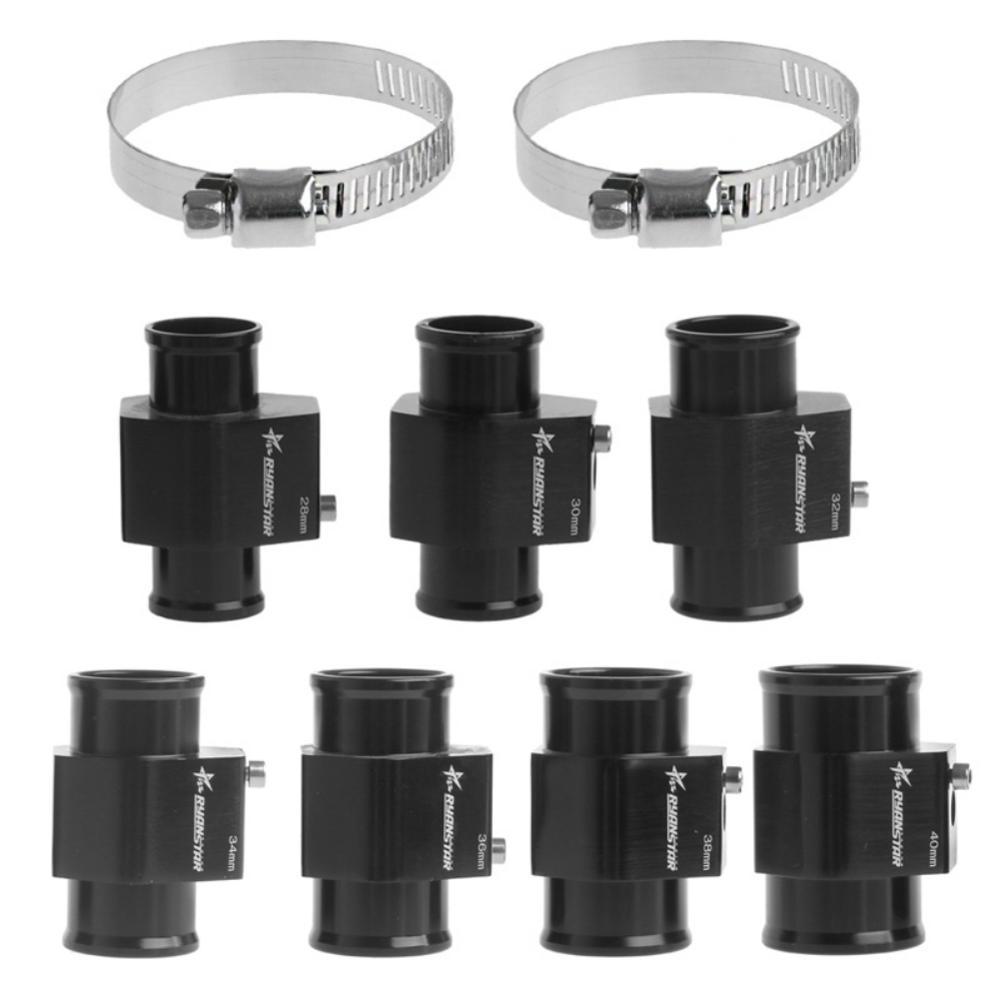 34mm Aluminum Black Water Temp Meter Temperature Gauge Joint Pipe Radiator Sensor Adaptor
