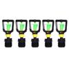 5PCS G1 2 Male Thread Rotating Sprinkler Nozzle Spray Head Misting Nozzle for Garden Irrigation
