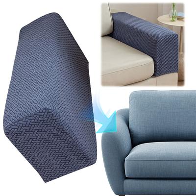 Sofa Arm Covers Elastic Armrest Covers for Chairs and Sofa Washable Armchair Slipcovers Checkered Pattern Armrests Chair Covers