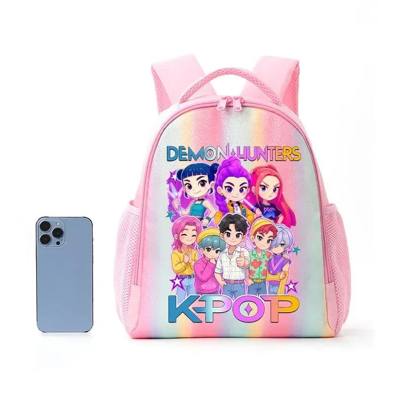 Zaino Arcobaleno Studente Cacciatore di Demoni/Streghe K-Pop Anime