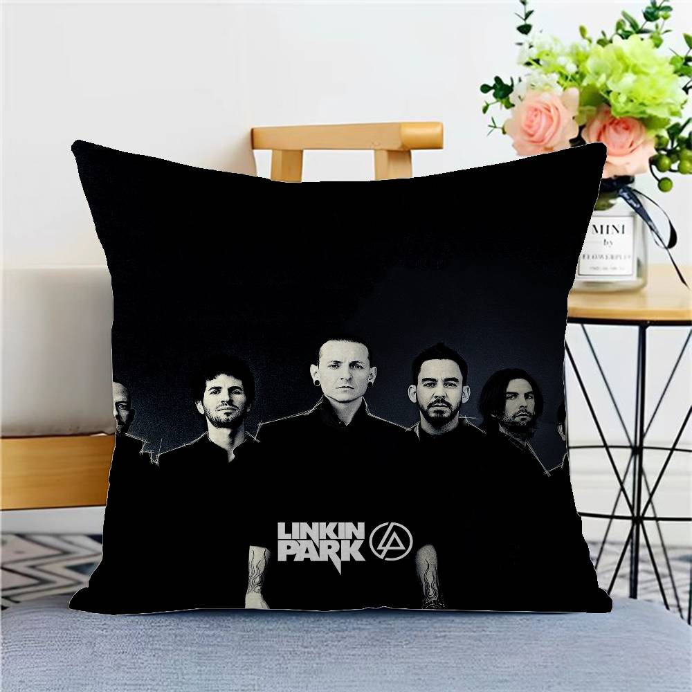 L-Linkin Hot Band Park Maple Design Cushion Cover Happy Autumn Harvest decor Holiday Decorati Pillow Cover