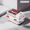 Portable Airline Pet Carrier Portable Ventilated Dog Cat Crate Durable Travel Kennel for Small Medium Pets Outdoor Car Transport