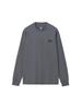 North Cut and Sew Long FD Zoo Picker Tee Smoked Pearl S [The Face] Long-Sleeve T-Shirt L/S