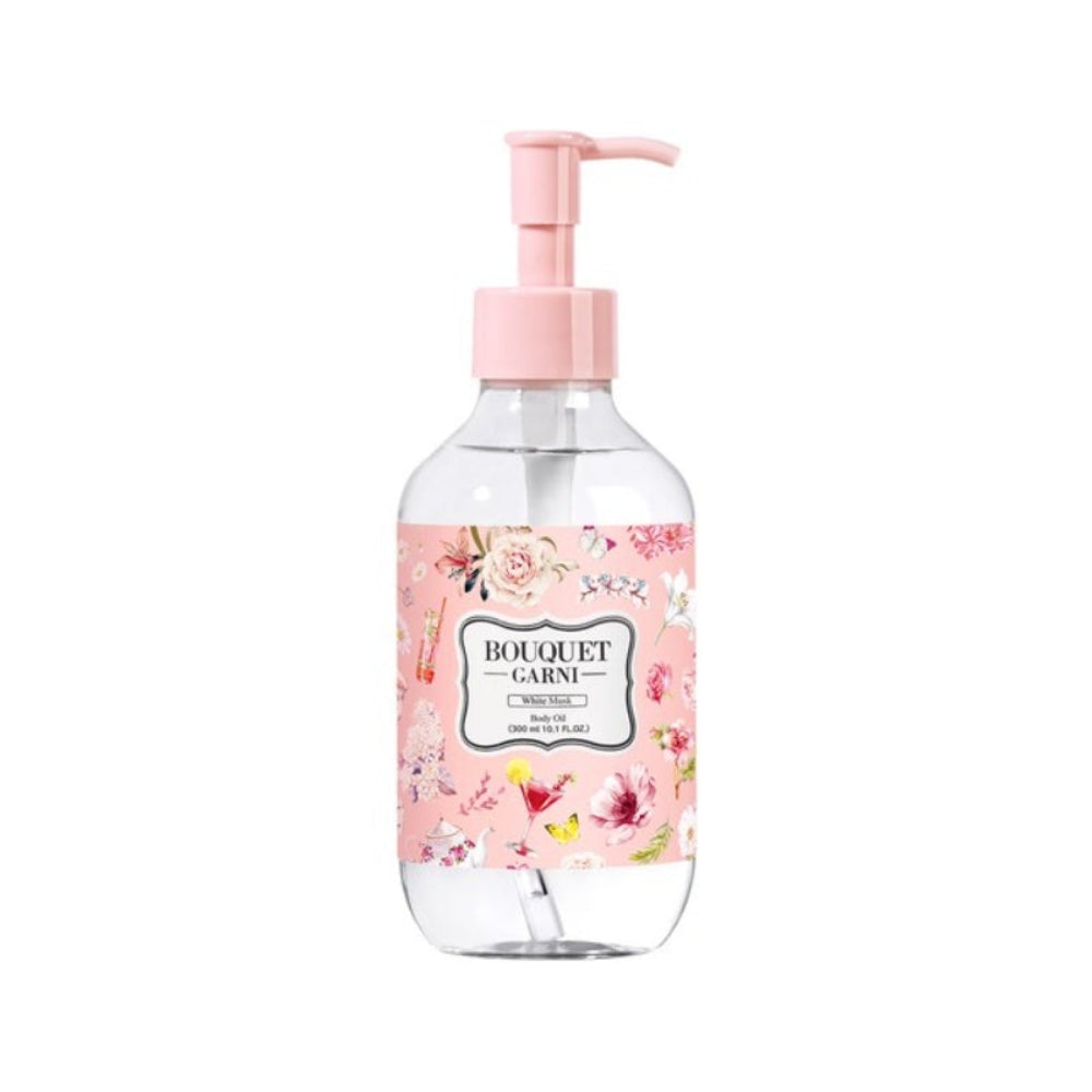 Bouquet Garni White Musk Body Oil 300ml*1Pc/2Pcs