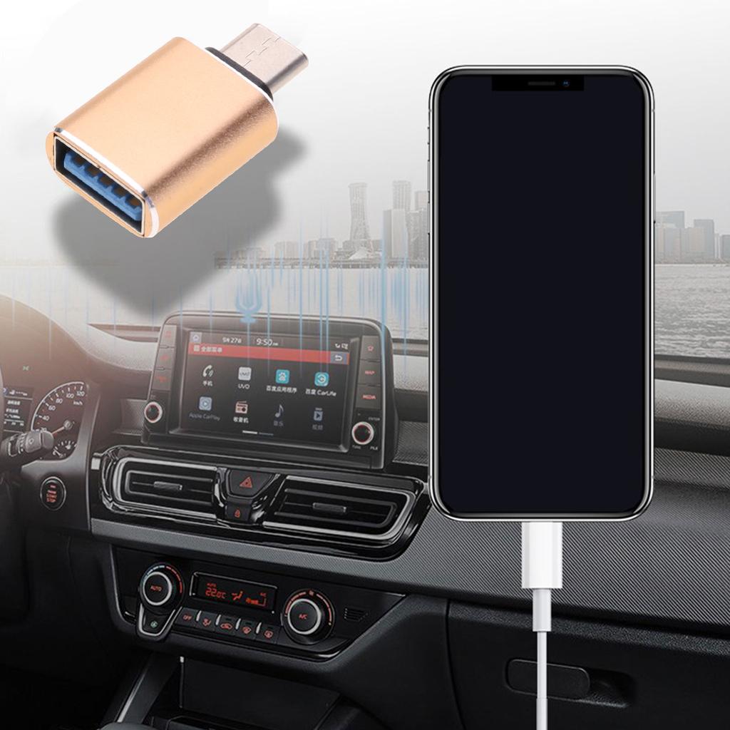 Portable Type C To USB3.0 Converter Fast Data Sync OTG Cable Type C Charging Cable For Mobile Phones And Peripherals