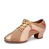 Scarpe da Ballo Latino da Donna Tango Salsa Rete Scarpe da Sala da Ballo Moderne Scarpe da Pratica per Insegnanti Tacco 3,5CM