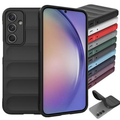 Hülle aus flexiblem Silikon mit Hautgefühl für Samsung Galaxy M35 M15 M55 5G M14 M34 M54 Quantum 5 Hülle Stoßfest Fundas Coque