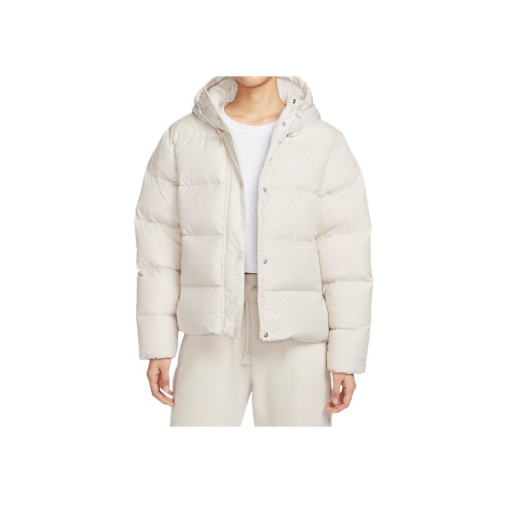 Nike Therma-Fit Sportswear Metro Loose Fit Waterproof Warm Puffer Jacket Women Outerwear Light-Brown FZ5929104