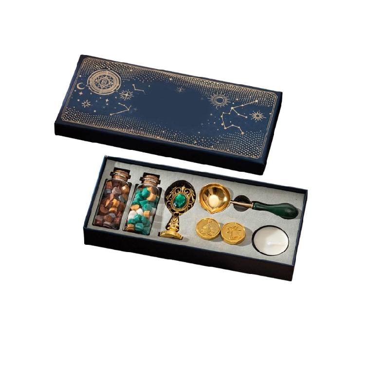 Wax Sealing Beads Set, Candle for Wedding Invitation Letter DIY Craft Seal Gifts