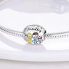 Happy Family Affection Charms Copper Original Beads Fit Originalcharms Bracelet Beads Jewelry Gifts For Women