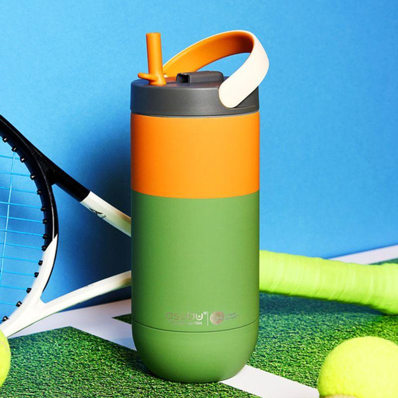ASOBU Keramik Edelstahl Vakuumisoliertes Trinkgefäß 900ml Orbit Pastell