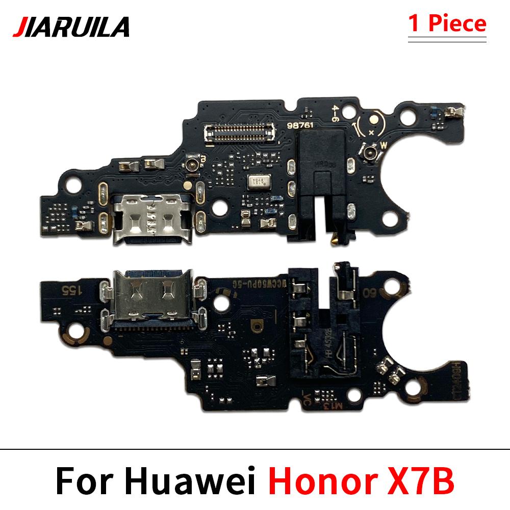 Dock USB Charger Board Connector Charging Port Flex Cable For Huawei Honor 61 X1 Plus X6 X6A X7 X7A Play X7B X8 1G Spare Parts