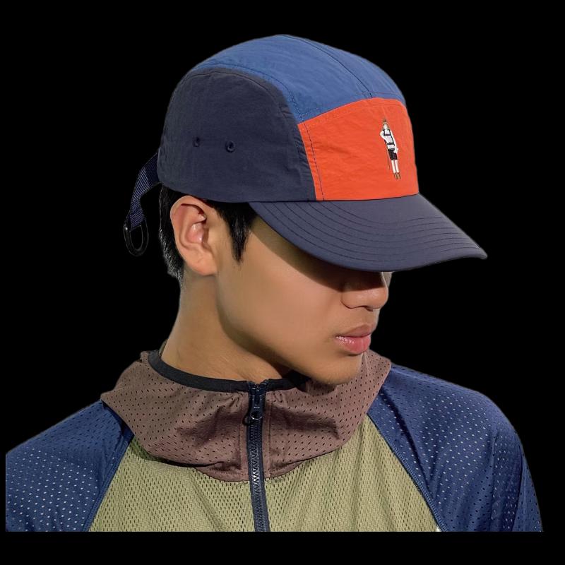 Унисекс Дышащая Бейсболка с Цветочными Блоками, Быстросохнущая One Size