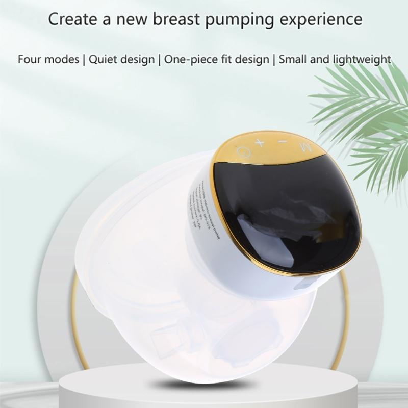 Electric Breast Pump Battery Powered Multi-modes Combination for Multifunction Breastfeeding Can Be Worn in-Bra
