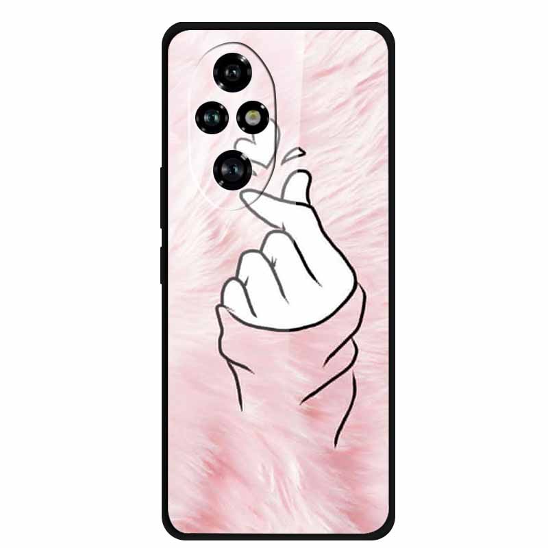 Tempered Glass Case For Honor 200 Pro Case Hard Phone Back Cover Soft Bumper For Honor 200 Pro Case Honor200 Pro 200Pro Bag Capa