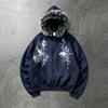 Losse Casual Hoodie met Zakken, Nepbontkraag, Duurzaam en Comfortabel, Longsleeve Sweatshirt
